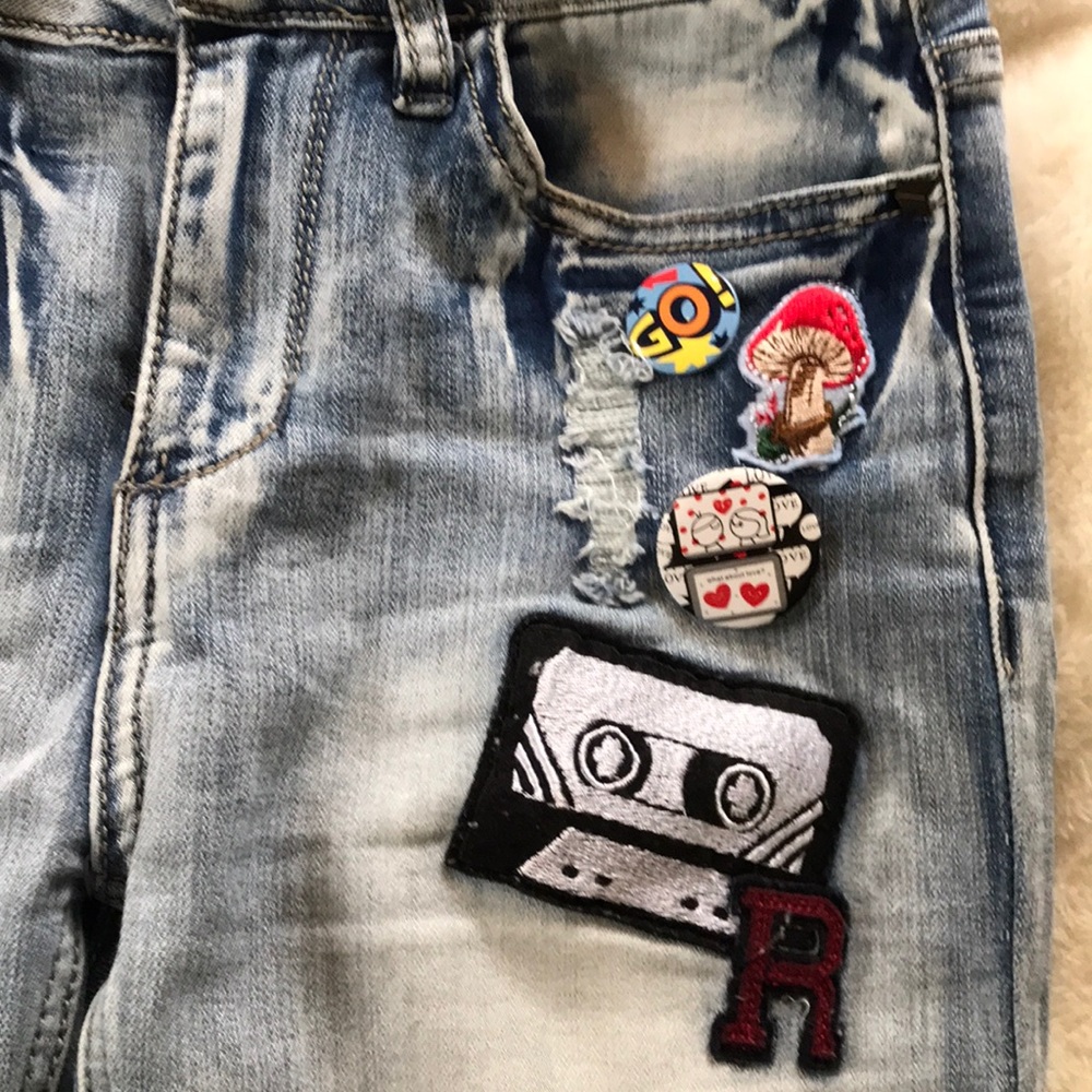 Banjara patchwork jeans - Picture 4 of 7